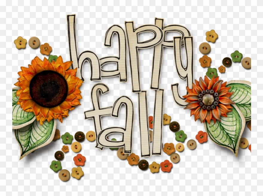 Download Happy Fall Clip Art - First Day Of Autumn Clipart - Png Download