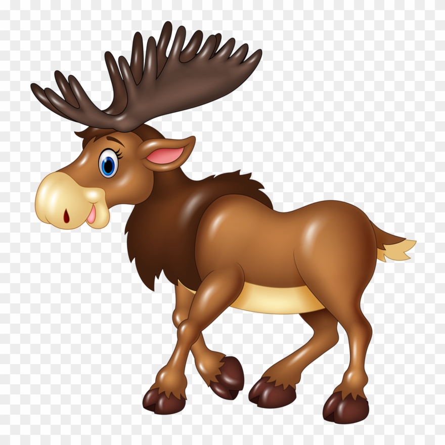 Фото, Автор Soloveika На Яндекс - Moose Cartoon Clipart