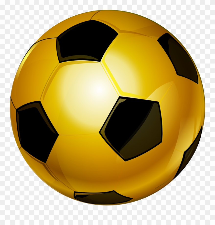 Gold Soccer Ball Png Clip Art Image Transparent Png