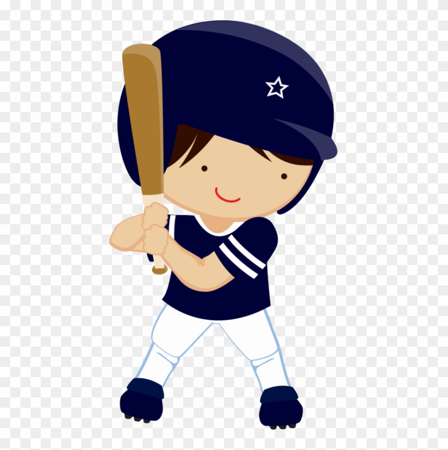 Baseball Popcorn Clipart - Baseball Kid Clipart - Png Download