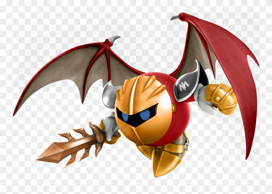 Meta Knight With Wings , Png Download Clipart