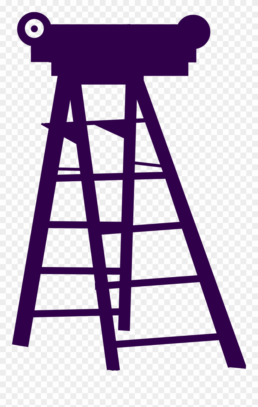 Mardi Gras Ladder Clipart - Png Download