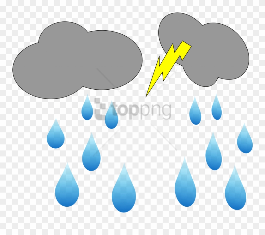 Free Png Download Rain Cloud Clipart Png Png Images - Rain Animation Transparent Png