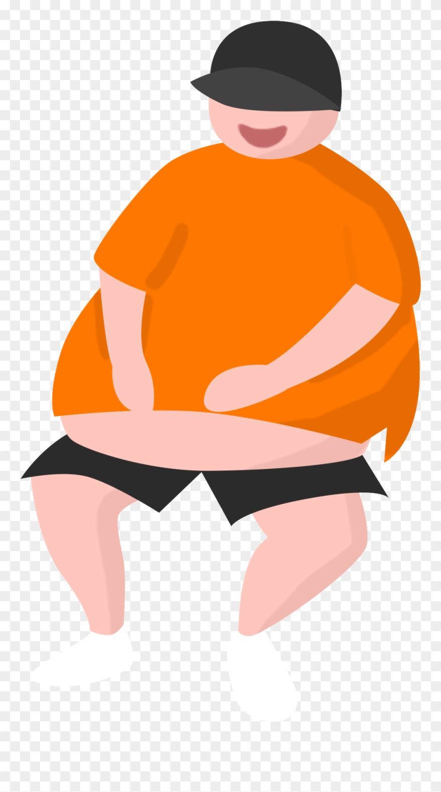 Cartoon Simple Character Illustrator Png And Psd - Illustration Clipart