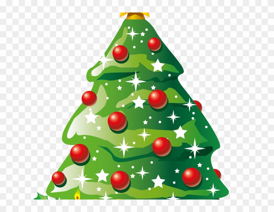 Download Christmas Tree Clip Art - Transparent Christmas Tree Cartoon - Png Download