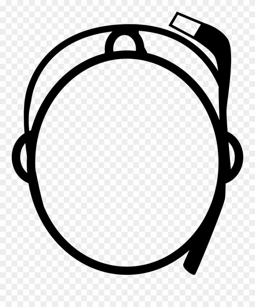 Png File Svg - Head Top View Icon Clipart