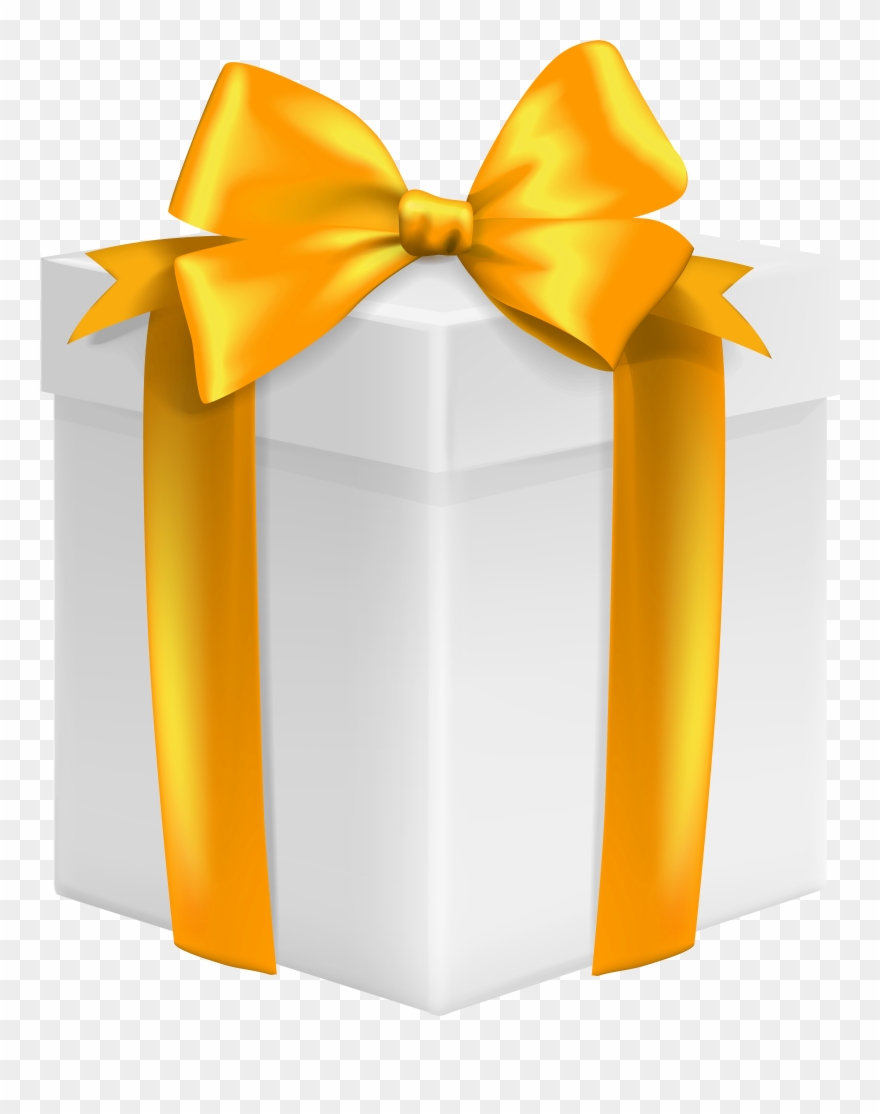 White Gift Png Clip Art Image - Gift Png File Transparent Png