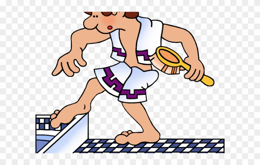 Sport Clipart Judge - Roman Bath Clipart - Png Download
