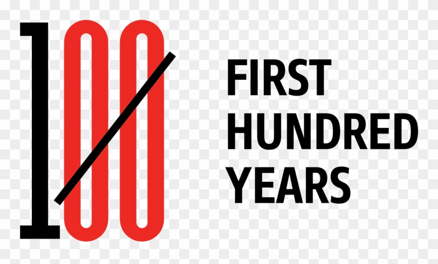 Celebrating 100 Years Of Women In The Law - First 100 Years Logo Clipart