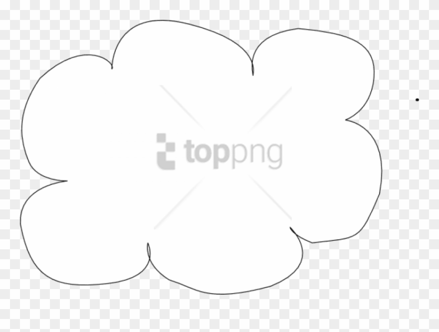 Free Png Download White Cloud Clipart Png Png Images - Dibujo Png De Nube Transparent Png