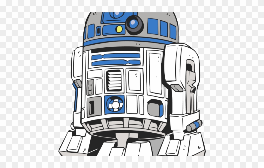 Star Wars Clipart Deference - R2 Star Wars Clipart - Png Download