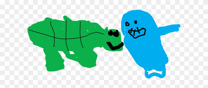 Once There Was A Turtle And A Shark Clipart