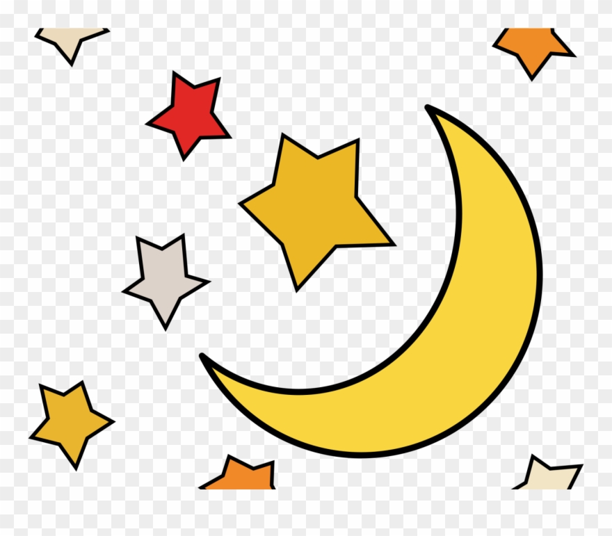 Moon And Stars Png Clipart