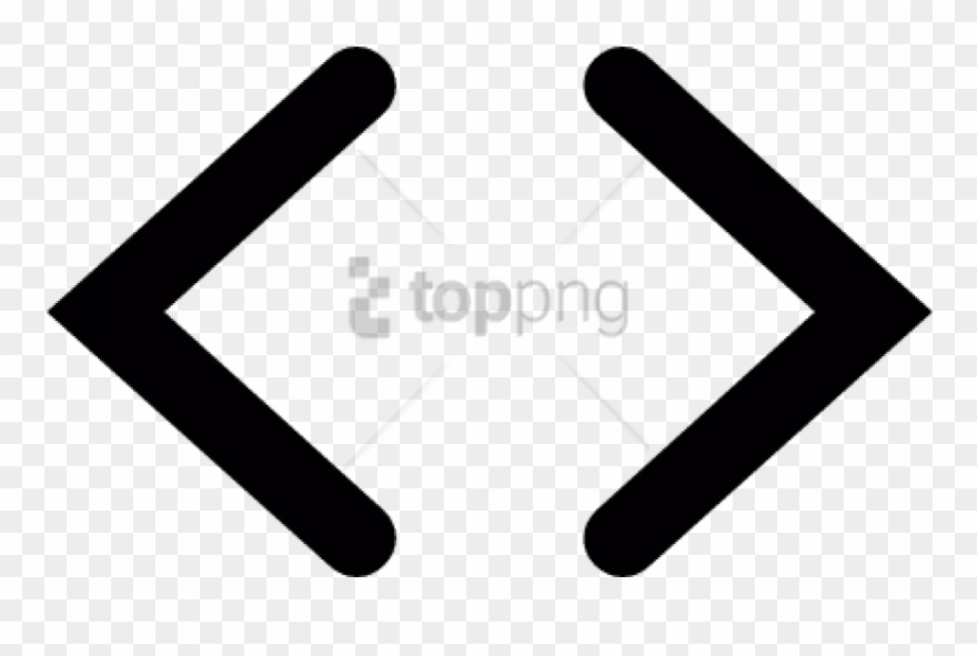 Free Png Scroll Left Right Icon Png Image With Transparent - Angle Brackets Png Clipart