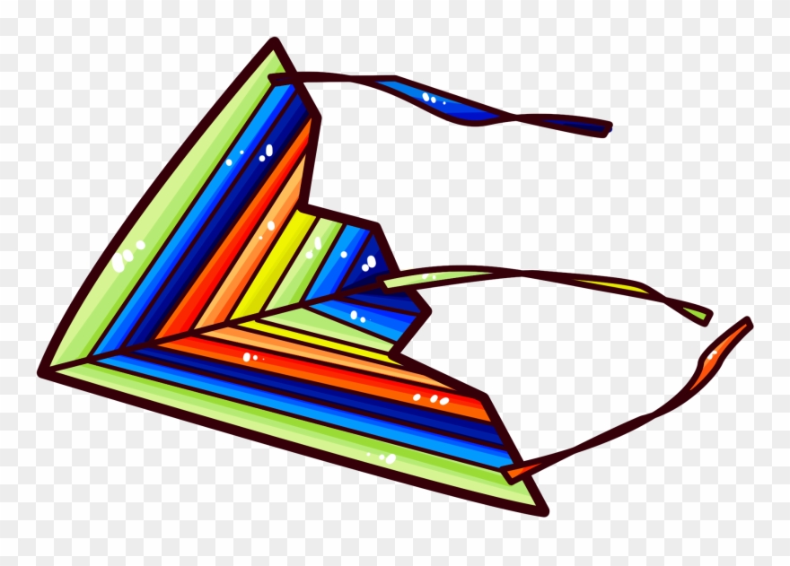 Ribbons Streamers Lines Sky Png And Psd Clipart