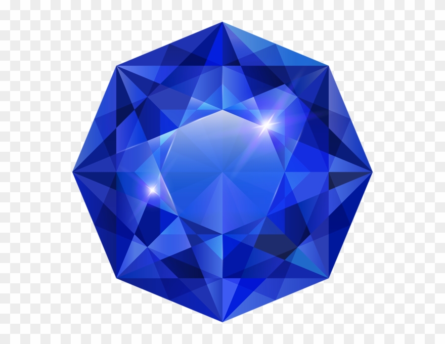 0, - Blue Diamond Diamond Png Clipart