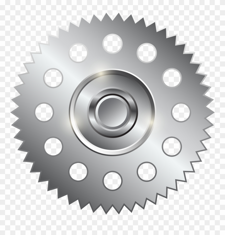 Gear Silver Clip Art Png Image Transparent Png