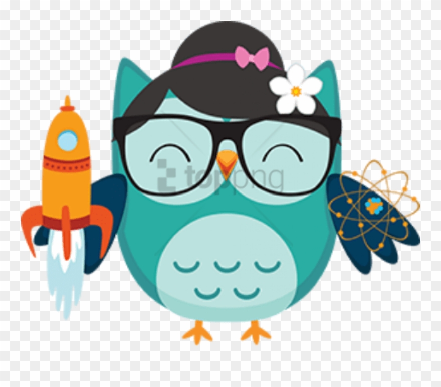 Free Png Cartoon Owls With Big Eyes Png Image With - Whooos Reading Clipart