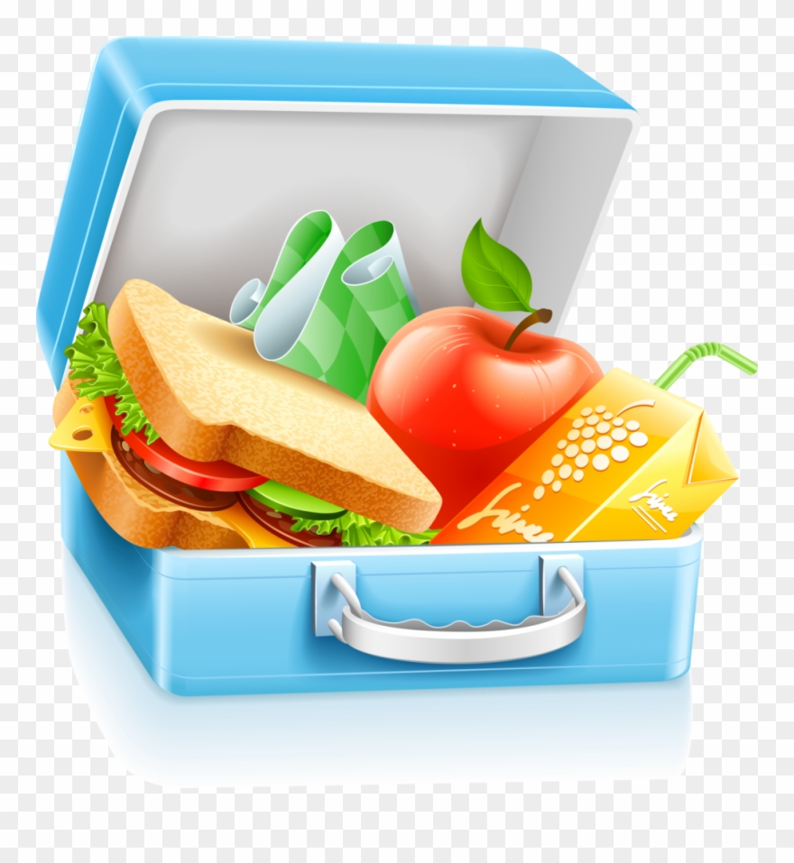 Clipart School Lunch 1 Clip Art - Png Download