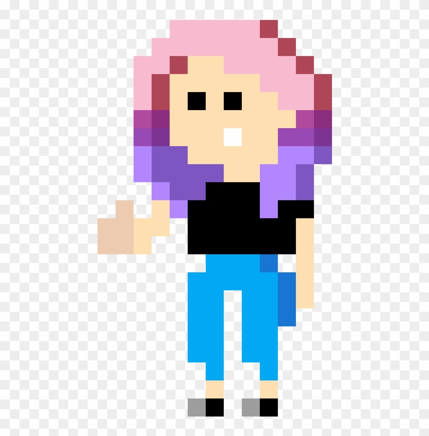 Lauren Thumbs Up - Cartoon Clipart
