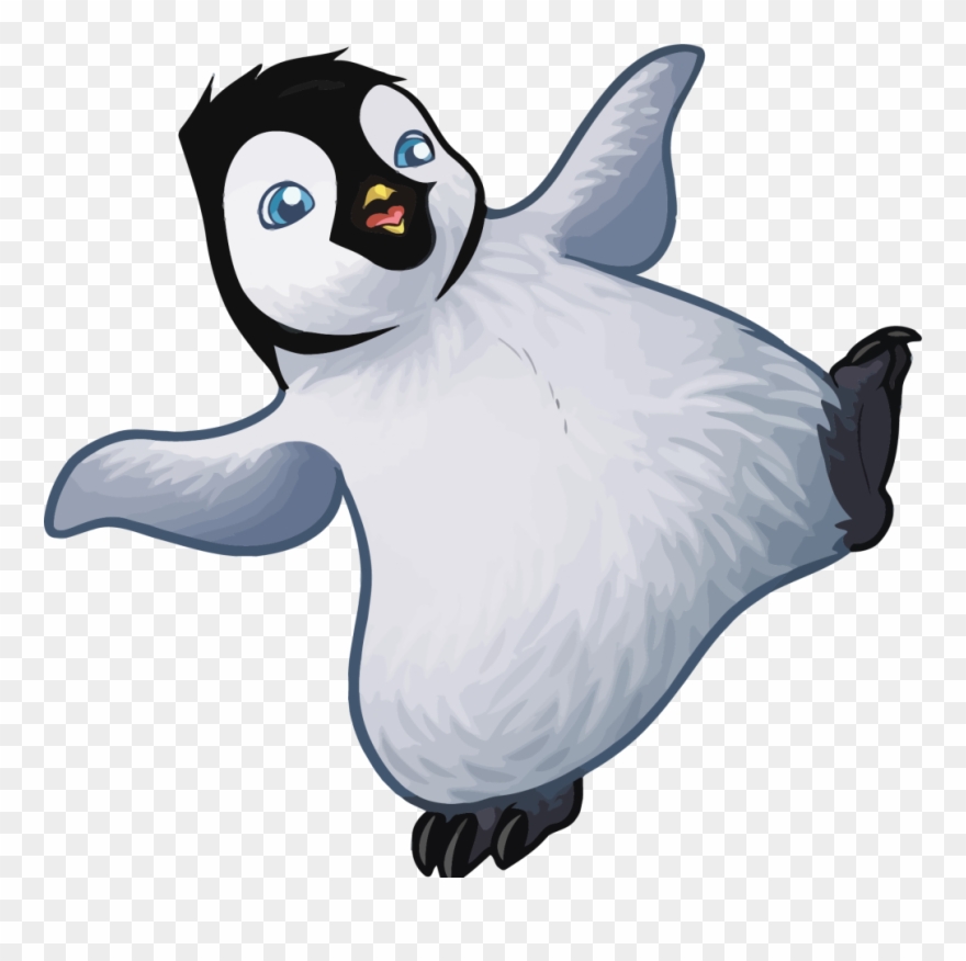 Erik Erik Happy Feet Clipart Png - Happy Feet Drawing Transparent Png