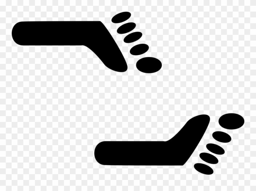 Kisscc0 Foot Aztec Mexico Computer Icons Symbol Feet - Huellas De Pies Aztecas Clipart