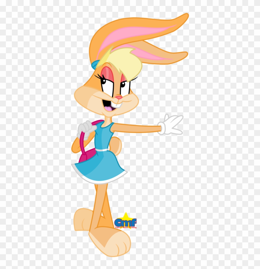 Cute Lola Bunny By Tiny Toons Fan By Bigmac1212 - Cartoon Clipart