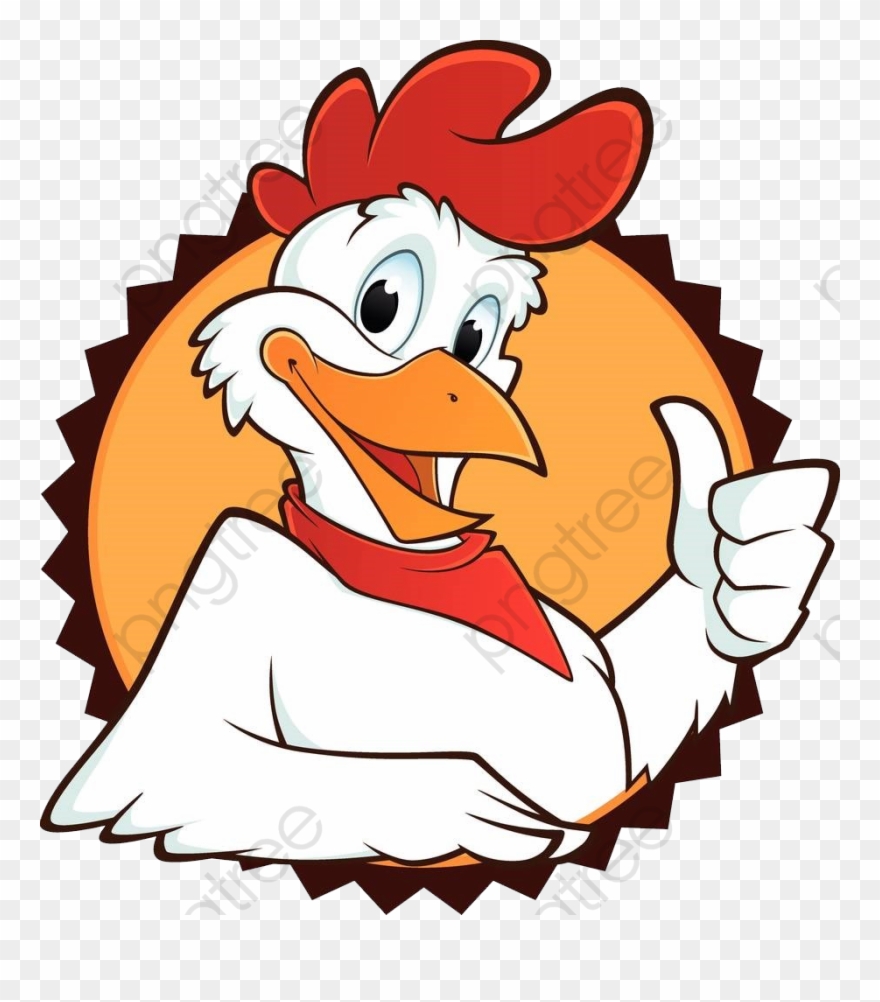 Cartoon Pattern Png Format - Cartoon Chicken Thumbs Up Clipart