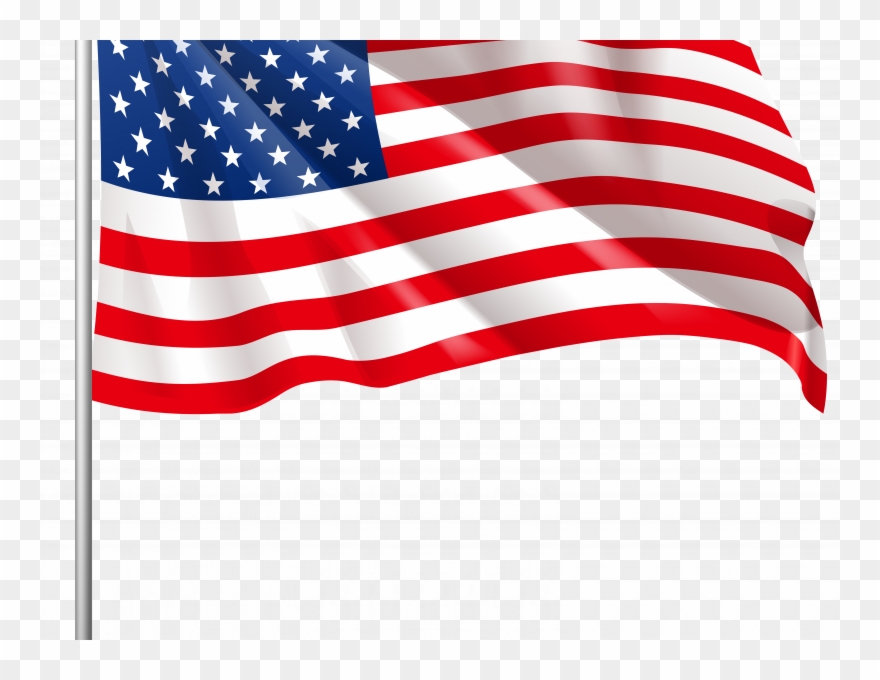 Download Us Flag Images Clip Art - Transparent American Flag Clip Art - Png Download