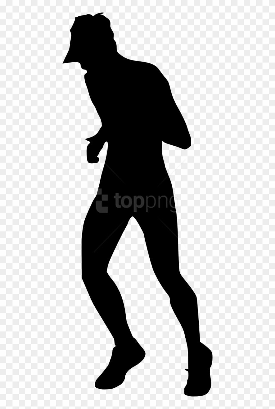 Free Png Man Running Silhouette Png Images Transparent - Illustration Clipart