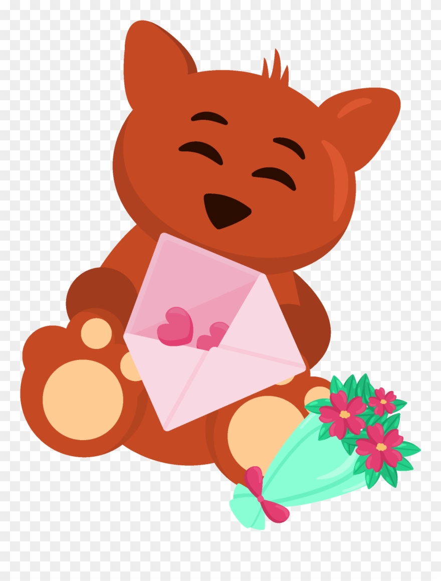 Festlich Neues Jahr Winter Dekoration Png Und Vektorabbildung - Teddy Bear Clipart