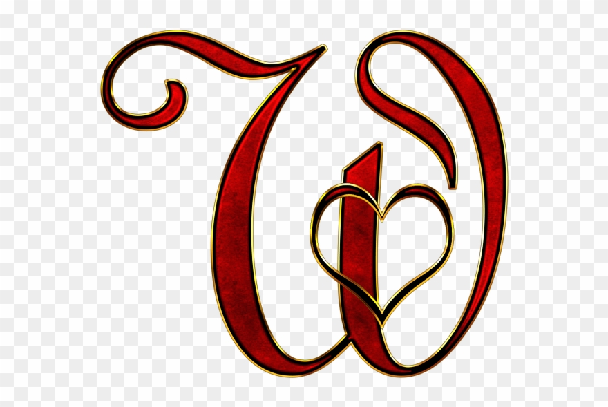 Free Image On Pixabay - Letter W Valentines Clipart