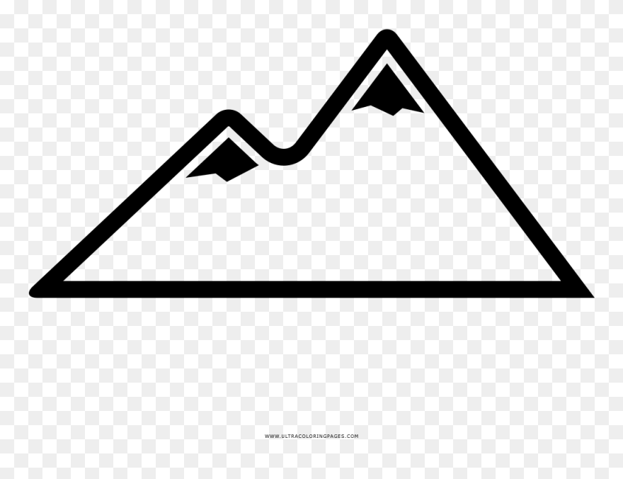 Berge Ausmalbilder Clipart