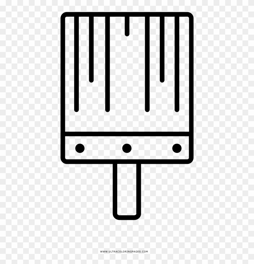 Pinsel Ausmalbilder Clipart