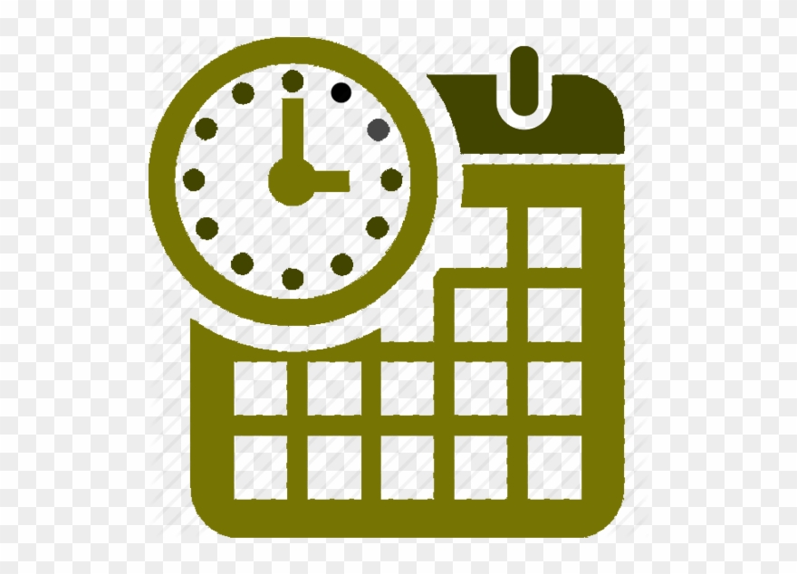 Time And Attendance Icon Clipart