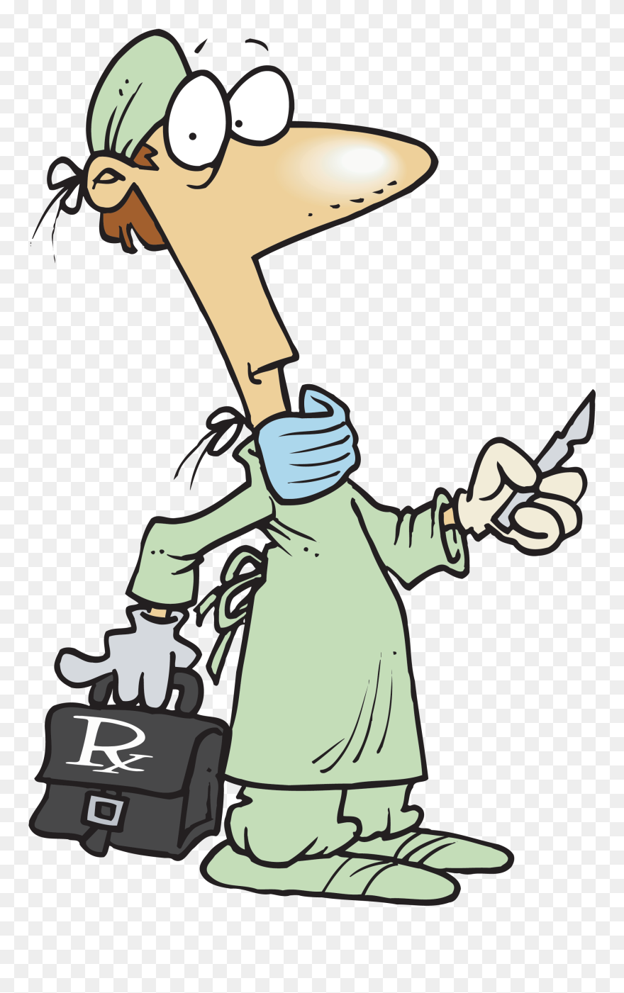 Surgeon - Free Clip Art Of Scalpels - Png Download