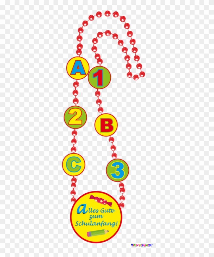 Kette Schulanfang - Kette Zum 70 Geburtstag Clipart