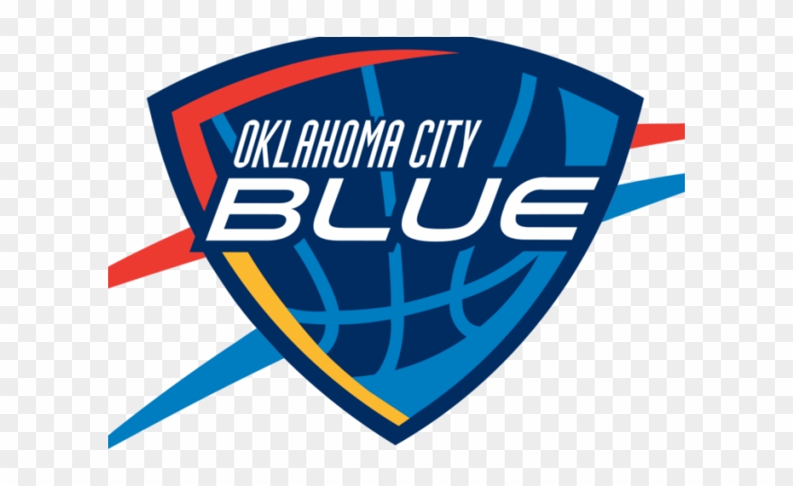 Oklahoma City Thunder Clipart Svg - Oklahoma City Blue Logo - Png Download