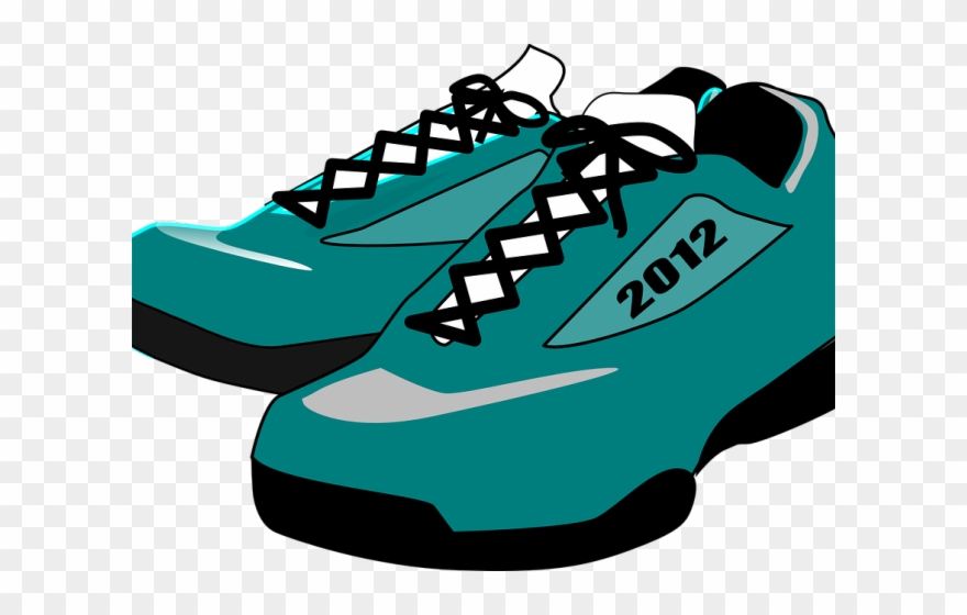 Running Shoes Clipart Footprint - Shoes Clipart Png Transparent Png