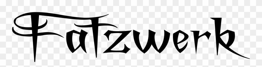 Schriftzug S/w - Silent Wedding Clipart