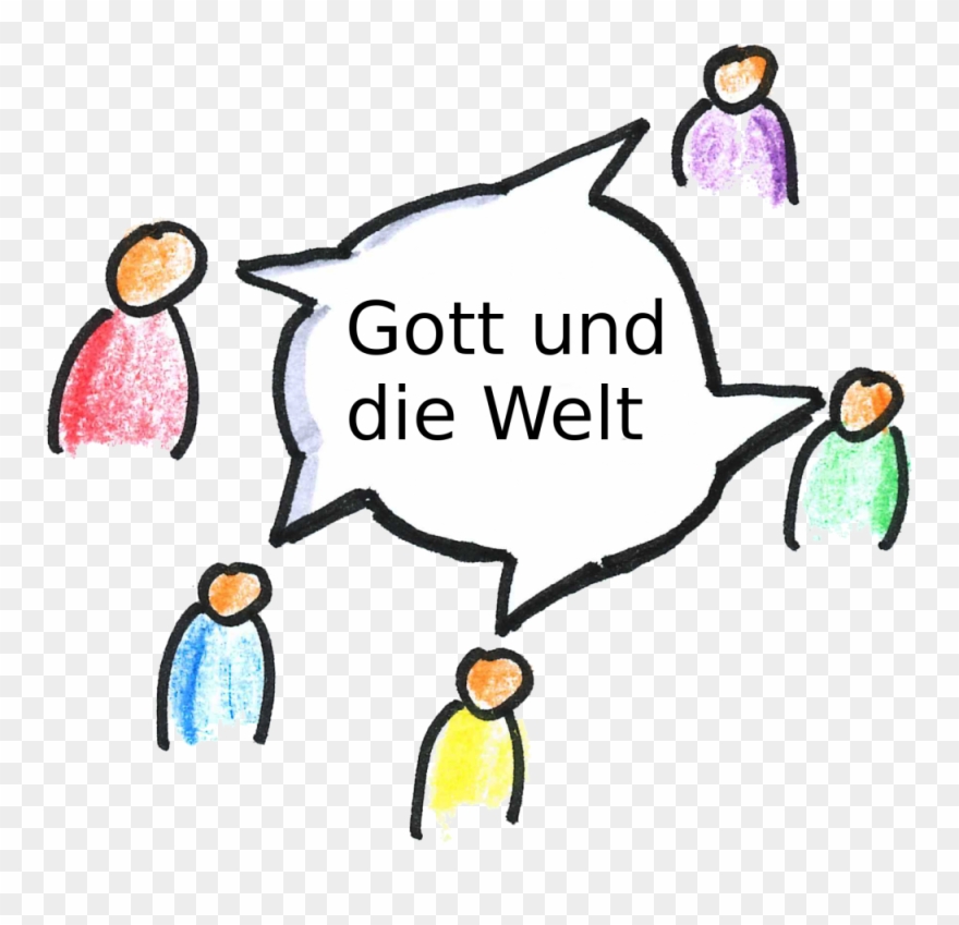 Frauenbild In Der Kirche Clipart