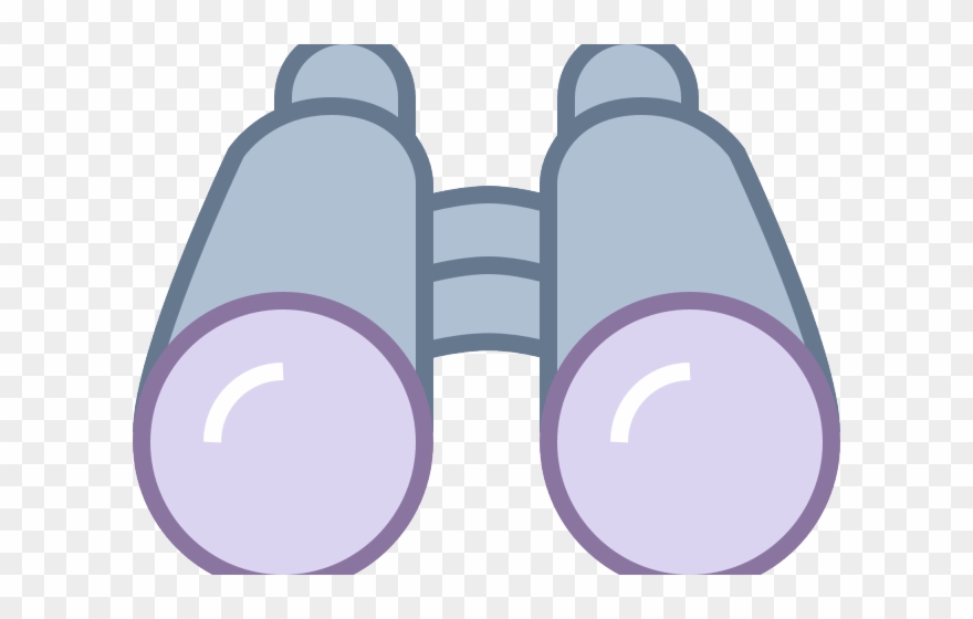 Lens Clipart Binoculars - Png Download