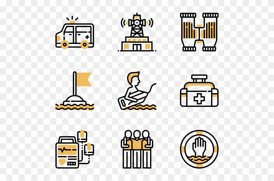 Lifeguard And Emergency Services Clipart