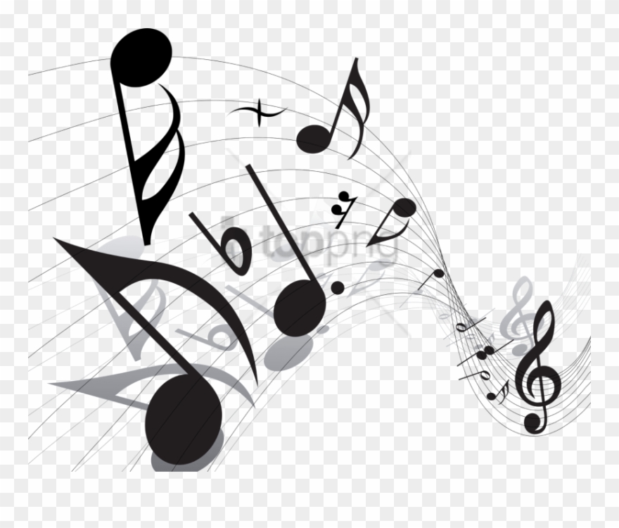 Free Png Color Music Notes Png Png Image With Transparent - Music Notes Png Vector Clipart