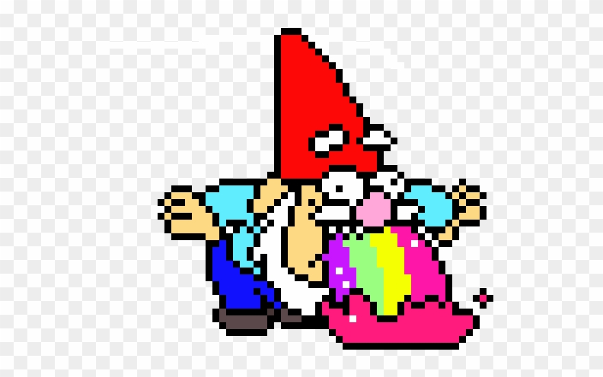 Troll Puck - Pixel Art Gravity Falls Clipart