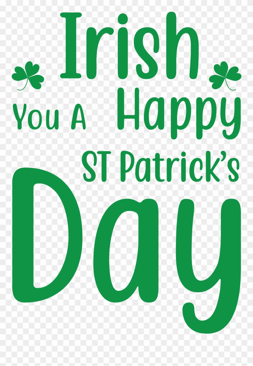 Sp6 Irish You A Happy St Patrick S Day - Calligraphy Clipart