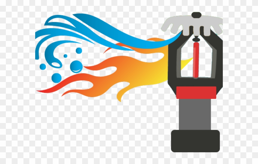 Alarm Clipart Fire Inspection - Fire Sprinkler System Png Transparent Png