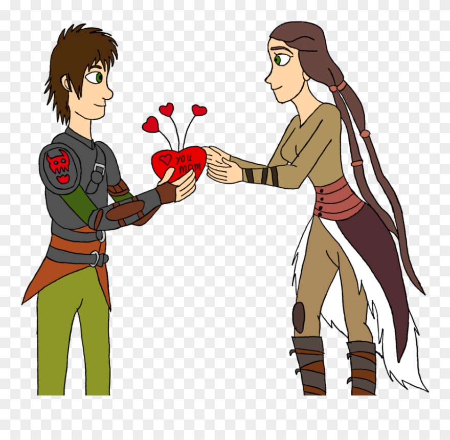 Valka And Hiccup Mothers Day Clipart