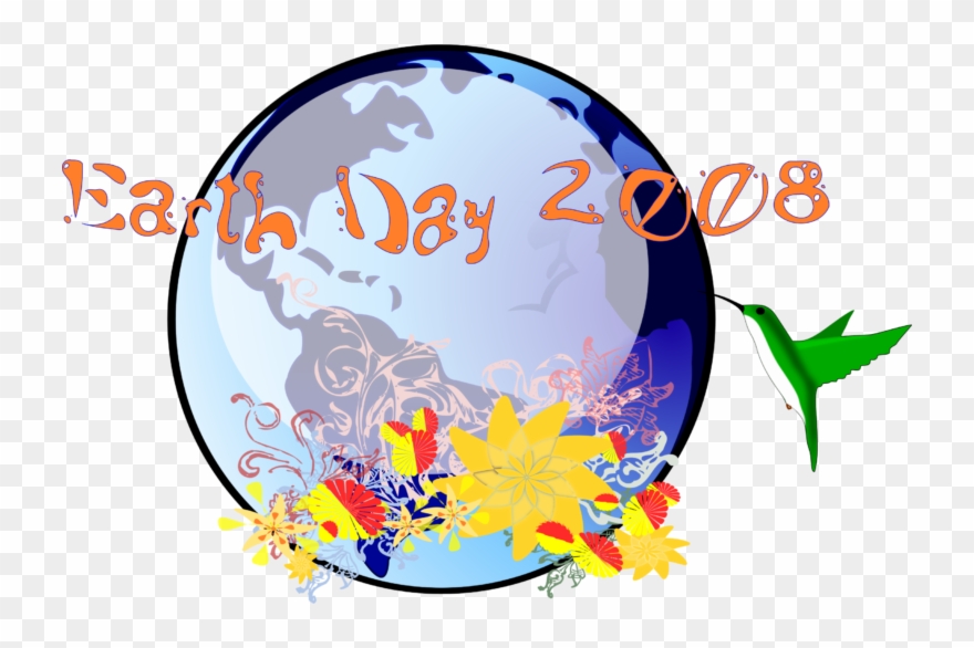 Earth Day 2008 Logo Clipart