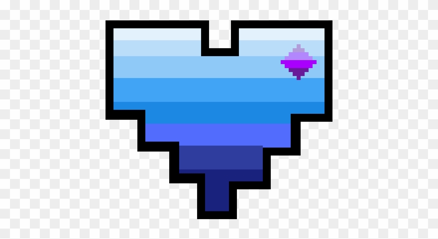 My Blue Heart - Emblem Clipart